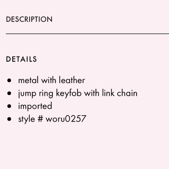 Kate Spade leopard novelty mix keychain - Picture 7 of 7